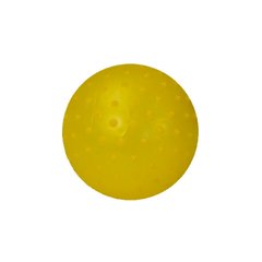 Мяч антистресс MB0105 с шипами, резиновый 16см (Желтый) 21306797 фото