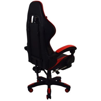 Крісло геймерське Bonro B-810 червоне з підставкою для ніг 7000213 фото