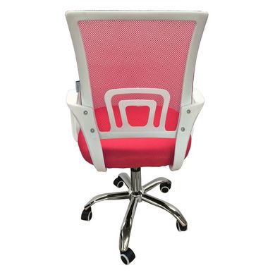 Крісло офісне Bonro 619 біло-червоне 7000397 фото