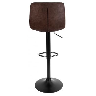 Барный стул со спинкой Bonro B-081 коричневый 7000085 фото