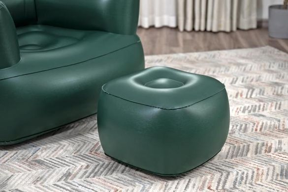 Надувное кресло Bestway 107 &times; 99 &times; 80 см с пуфом 48 &times; 48 &times; 36 см 20502269 фото