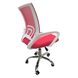 Крісло офісне Bonro 619 біло-червоне 7000397 фото 8
