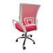 Кресло офисное Bonro 619 бело-красное 7000397 фото 6