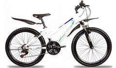 Велосипед алюминий Premier Eagle24 13 белый с голуб-зелен-крас 1080052 фото