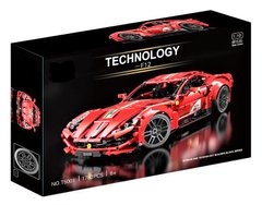Машинка Technic Red F12 радиоуправляемая T5001 1782 деталь 20500445 фото