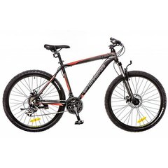Велосипед 26 Optimabikes F-1 AM 14G DD Al чорно-сіро-червоний (м) 2016 1890124 фото