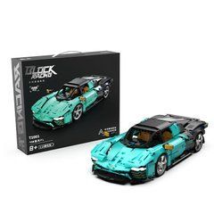 G439472-T1001 Конструктор-Модель спортивного автомобиля с дистанционным управлением &laquo;1:14 Devil Venom Gtr Building Block&raquo; 1589 деталей 20501865 фото