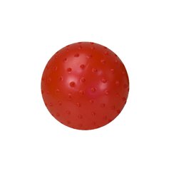 Мяч антистресс MB0105 с шипами, резиновый 16см (Красный) 21306798 фото