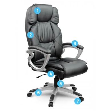 Кресло офисное Just Sit Verona – черный 20200216 фото