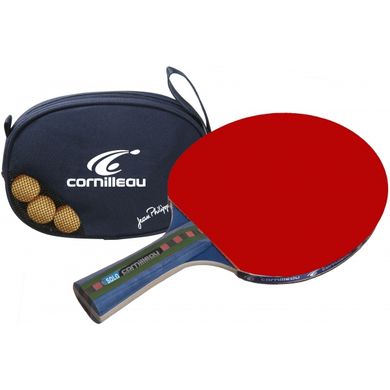 Набор для настольного тенниса Pack Solo 1 ракетка + 3 мяча + чехол для ракеток и мячей 600138 фото