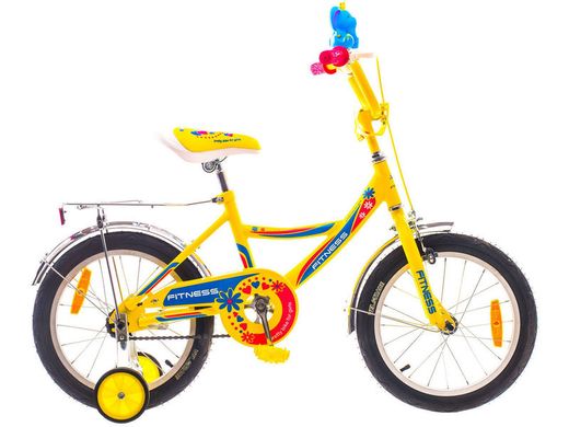 Велосипед собранный почта 16 Formula FITNESS 14G St сине-жёлтый 2015 1890274 фото