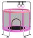 Батут манеж дитячий з сіткою Atleto 140 см рожевий KRB02 7000354 фото 1