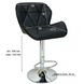 Барный стул со спинкой Bonro B-087 черный 7000086 фото 8