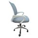 Крісло офісне Bonro 619 біло-сіре 7000398 фото 3