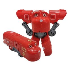 Детский трансформер 2189 Робот-поезд (Красный) 21307728 фото