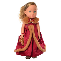 Детская интерактивная кукла M 5414-15-1 обучает странам и цифрам (Red) 21303906 фото