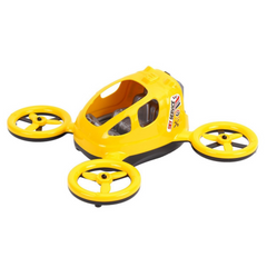 Детская игрушка "Квадрокоптер" ТехноК 7969TXK на колесиках (Желтый) 21301886 фото