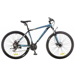 Велосипед 26 Optimabikes F-1 AM 14G DD Al чорно-синій-білий (м) 2016 1890125 фото