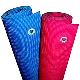 Йога-мат з отворами tapigym sveltus (тепіжим свелтус) 170х60х0,5 см, колір: синій 580617 фото