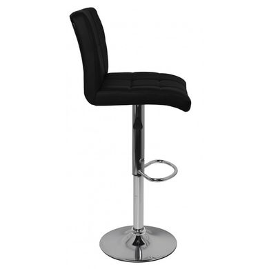 Барный стул со спинкой Bonro Bn-0106 черный 7000611 фото