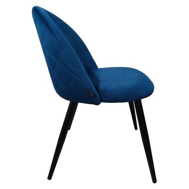 Стул кресло кресло для кухни, гостиной, кафе Bonro B-659 синее 7000432 фото