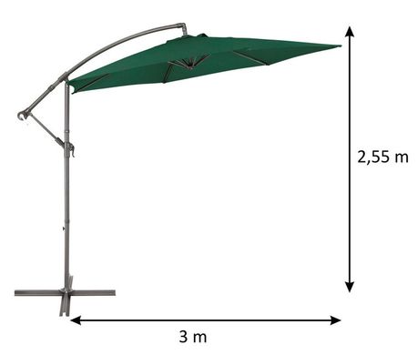 Зонт садовий 3м 2000010 фото