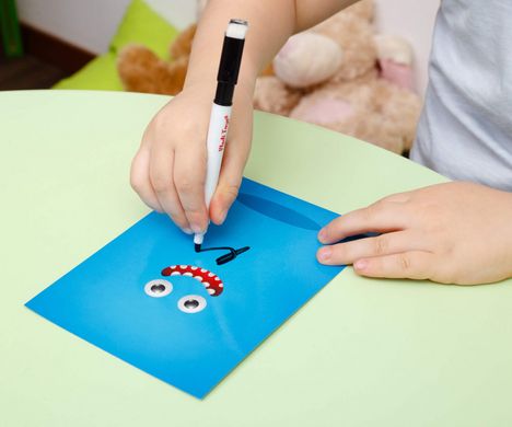 Розвиваюча гра для малюків «Пиши та витирай. Монстрики »VT5010-18 з маркером 21306599 фото
