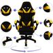 Крісло геймерське Bonro B-810 жовте з підставкою для ніг 7000215 фото 14
