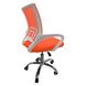 Кресло офисное Bonro 619 бело-оранжевое 7000399 фото 8