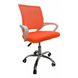 Крісло офісне Bonro 619 біло-оранжеве 7000399 фото 1