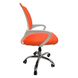Крісло офісне Bonro 619 біло-оранжеве 7000399 фото 9