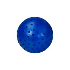 Мяч антистресс MB0105 с шипами, резиновый 16см (Синий) 21306800 фото