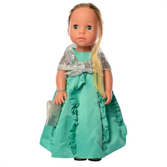 Детская интерактивная кукла M 5414-15-1 обучает странам и цифрам (Turquoise) 21303907 фото