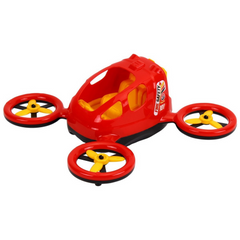 Дитяча іграшка "Квадрокоптер" ТехноК 7969TXK на коліщатках (Червоний) 21301887 фото