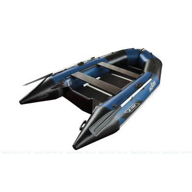 Кільовий моторний човен К-350 (синій) 1070017 фото