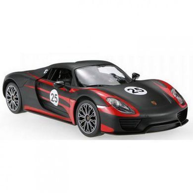 Машинка на радиоуправлении Porsche 918 Spyder Rastar 70770 черный, 1:14 21306400 фото