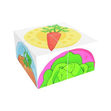 Розвиваючі кубики "Овочі"; ТехноК 1349TXK 21303857 фото