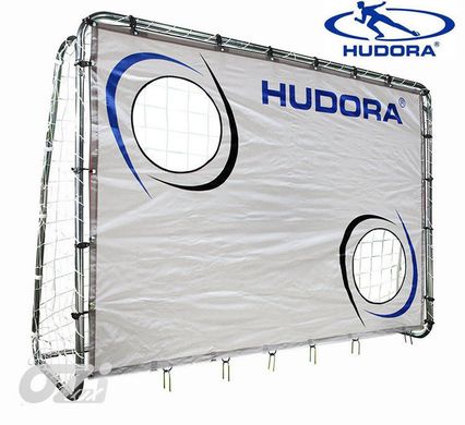 Большие футбольные ворота с экраном 25мм 213х152см. фирмы HUDORA 2000011 фото